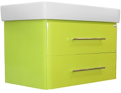 Mixline Тумба под раковину Ницца 80 лайм – фотография-1