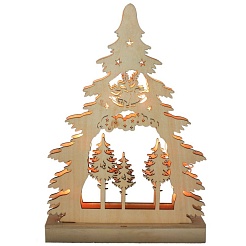 Feron Деревянная световая фигура Елка цветная LT081 – фотография-1