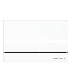 Ceramicanova Подвесной унитаз Forma Rimless с шумоизоляционной панелью CN1000 с системой инсталляции Envision кнопка Flat белая – фотография-2