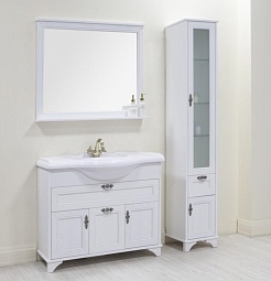 Акватон Пенал для ванной "Идель" R дуб белый – фотография-2