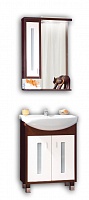 Бриклаер Мебель для ванной Бали 60 L венге