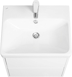 Акватон Тумба с раковиной Сканди 55 белая – фотография-2