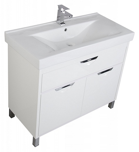 Aquanet Тумба с раковиной "Гретта 100" (179199) – фотография-8