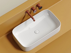 Ceramicanova Мебельная раковина Element 70 CN6054 белая – фотография-7