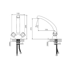 Iddis Смеситель для кухни CLASSIC 59602Е1+Z03 – фотография-2