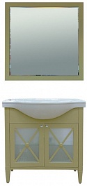 Misty Мебель для ванной Анна 90 оливковая – фотография-1