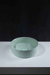 Allen Brau Мебельная накладная раковина Fantasy Romb 36 4.11033.MT мятный – фотография-3