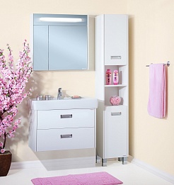 Бриклаер Тумба с раковиной подвесная Палермо 80 – фотография-4