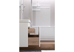 Aquanet Тумба с раковиной София 105 белая – фотография-9