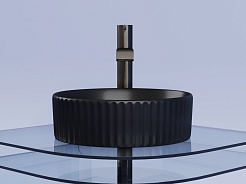 Ceramicanova Мебельная раковина Element 36 CN6057MB чёрный матовый – фотография-8