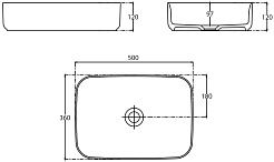 Allen Brau Мебельная накладная раковина Fantasy 50 4.11021.SM розовый – фотография-6