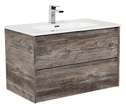 BelBagno Тумба под раковину Kraft 100 подвесная Pino Pasadena – фотография-1