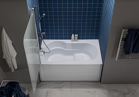 Aquanet Акриловая ванна Largo 120 – фотография-6