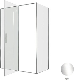 Allen Brau Душевой уголок Priority 140x80 3.31034.00/3.31040.00 хром – фотография-4