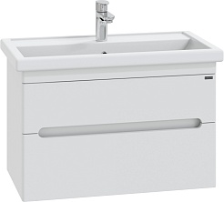 СанТа Тумба под раковину Лондон 70 подвесная белая – фотография-1