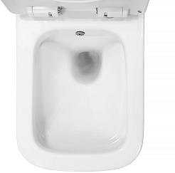 Azario Унитаз подвесной Nove AZ-9321B безободковый с функцией биде белый – фотография-5