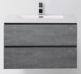 BelBagno Тумба с раковиной LUCE 800 Stucco Cemento