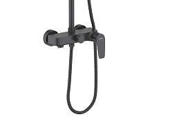 Aquatek Душевая система Бетта AQ2140MB матовая черная – фотография-3