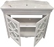 Corozo Мебель для ванной Манойр 85 белая – фотография-24