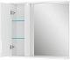 Volna Зеркальный шкаф Lake 80 L белый – фотография-12
