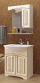 Mixline Мебель для ванной Крит 75 патина золото – фотография-1