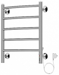 Terminus Полотенцесушитель электрический Классик П5 450х550 диммер справа – фотография-1
