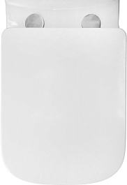 Azario Унитаз-компакт Wandy AZ-56D безободковый с бачком с сиденьем микролифт белый – фотография-10