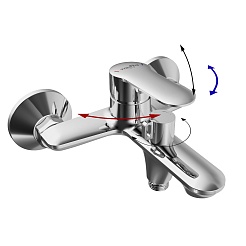 Tokito Смеситель для ванны KANDA хром TOK-KAN-1014 – фотография-4