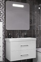 Opadiris Мебель для ванной Арабеско 80 с зеркалом подвесная белая