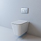 Esbano Унитаз Gartez подвесной безободковый белый – фотография-7