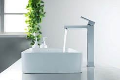 Aquatek Смеситель для раковины Либра AQ1604CR хром – фотография-2