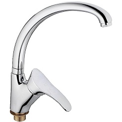 Frap Смеситель для кухни H01 F4101-2 хром – фотография-1