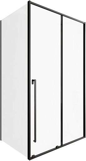 Allen Brau Душевой уголок Fantasy 120x80 3.11006.31/3.11012.31 чёрный матовый – фото-1