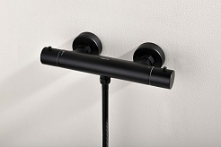 Aquatek Cмеситель для душа Европа AQ1363MB матовый черный – фотография-2