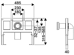 Azario Унитаз подвесной AZ-101C импульсный безободковый с инсталляцией белый – фотография-18