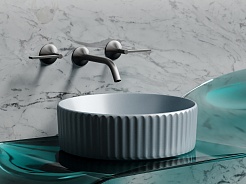 Ceramicanova Мебельная раковина Element 36 CN6057MHL серо-голубой матовый – фотография-2