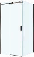 BelBagno Душевой уголок Soft Close-2 SOFT_CLOSE-2-A-1-100-C-GM 100x100 профиль оружейная сталь стекло прозрачное
