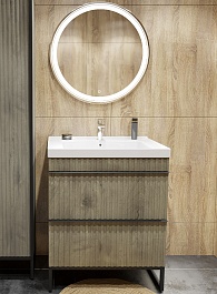 Mixline Мебель для ванной Окленд 70 дуб мелфорд – фотография-1