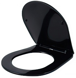 Esbano Сиденье для унитаза Azalea/Clavel черное – фотография-3