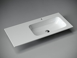 Ceramicanova Мебельная раковина Grace 101 R CN7015 белая – фотография-2