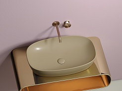 Ceramicanova Мебельная раковина Element 60 CN6049MC капучино матовый – фотография-6