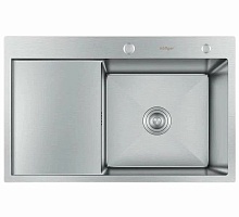 Hoffger Мойка для кухни 7850R Satin правая чаша