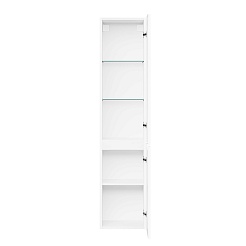 Jorno Шкаф пенал Slide 33/150 подвесной белый – фотография-3