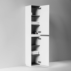 Sancos Шкаф пенал Folk Floor 35 белый матовый (bianco) – фотография-5
