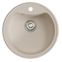 Mixline Мойка кухонная ML-GM09 белая – фотография-1