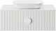 Brevita Мебель для ванной Richard 105 подвесная белая матовая – фотография-13