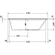 Duravit Акриловая ванна "P3 Comforts 700376000000000" R 170х75 – фотография-8