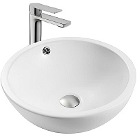 Aquatek Накладная раковина 44 AQ5354-MW матовая белая