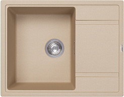 Florentina Мойка кухонная Эстель 650 бежевая – фотография-1