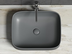 Ceramicanova Мебельная раковина Element 50 CN6052MDH тёмный антрацит матовый – фотография-2